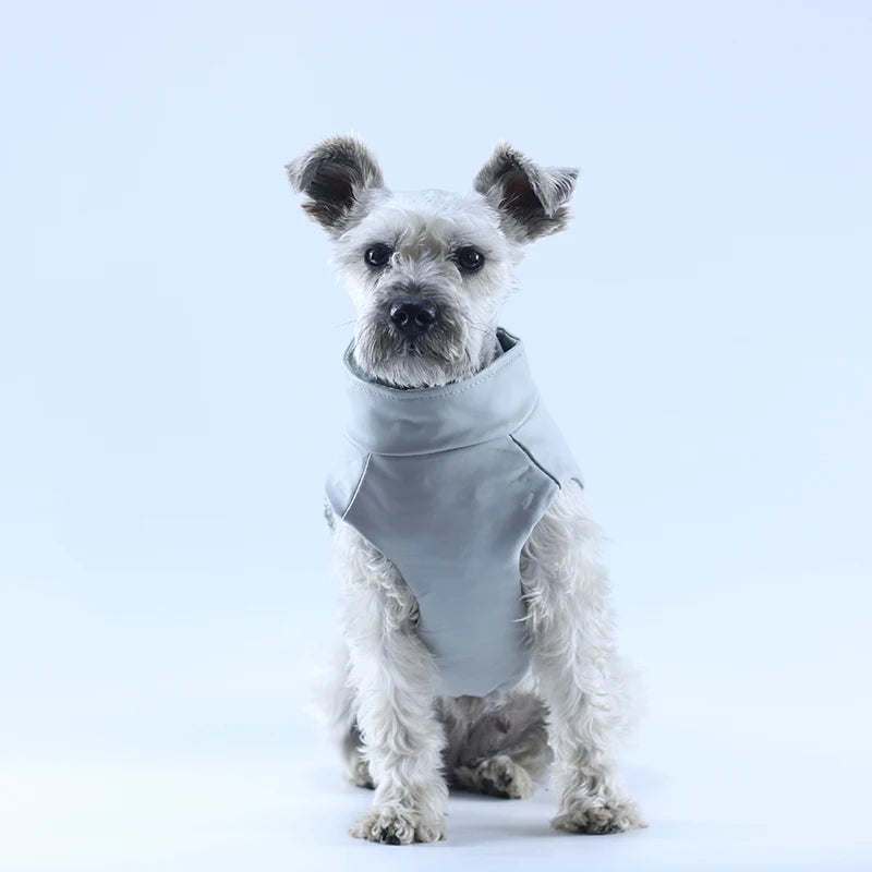 Waterproof Leather Pet Jacket