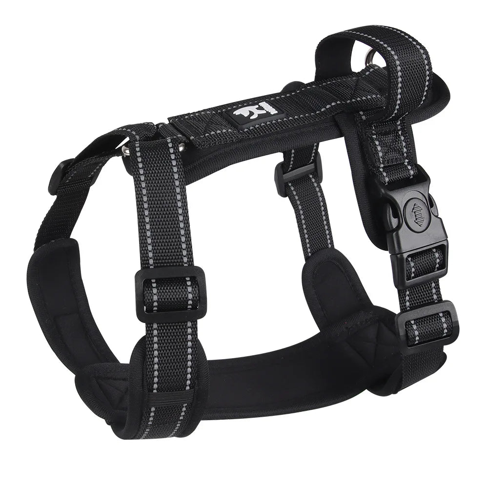 Reflective Dog Harness with Control Handle