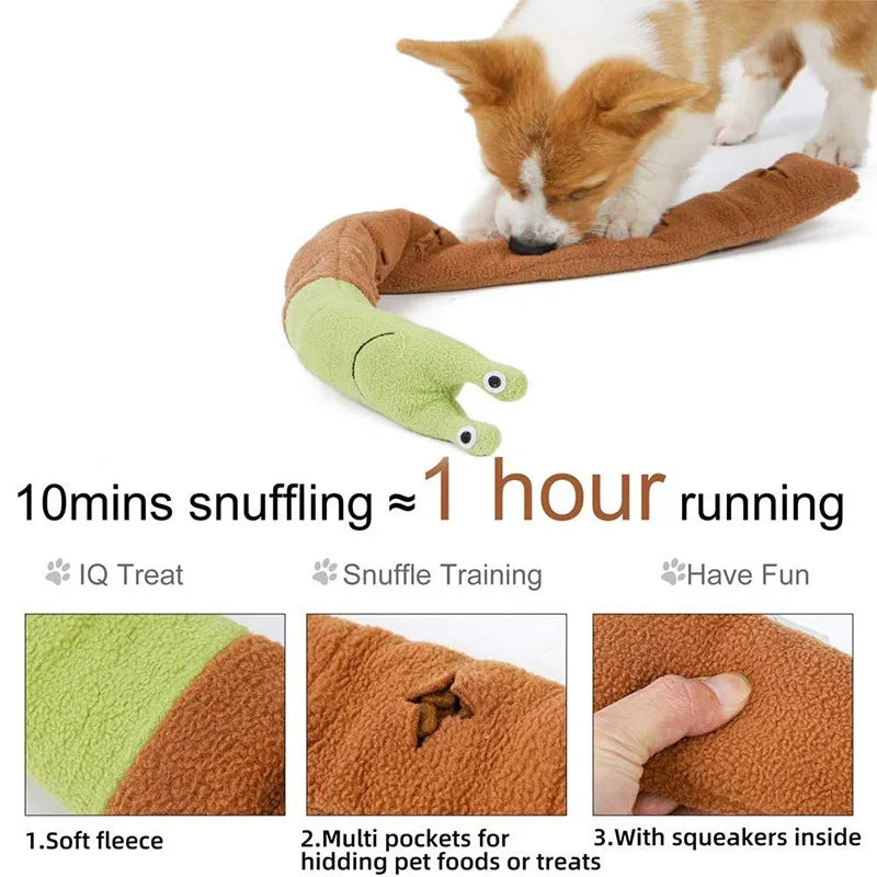 Snail Snuffle Toy
