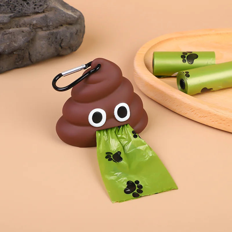 Poop Shaped Pet Poop Waste Bag Dispenser