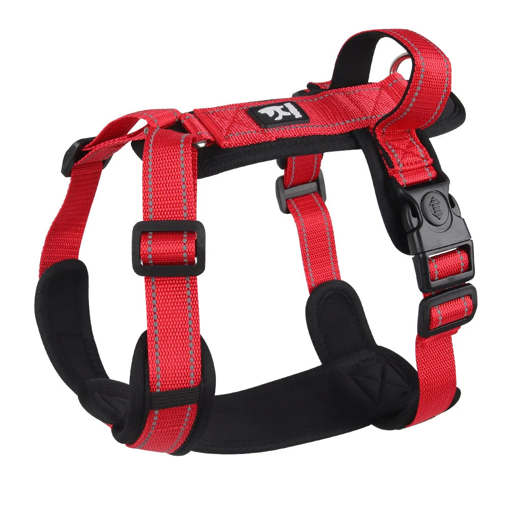 Reflective Dog Harness with Control Handle