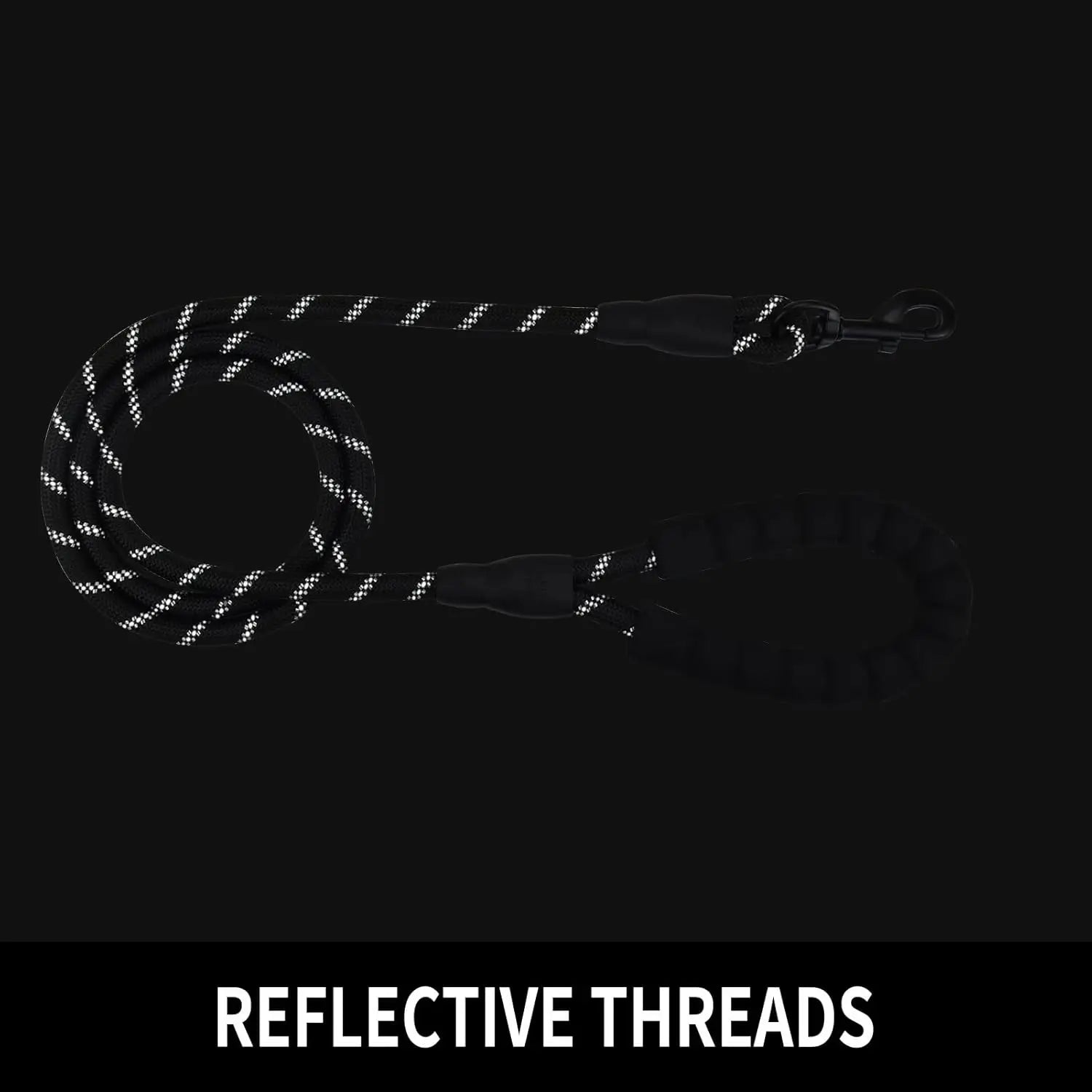 5FT Reflective braided Dog Lead -