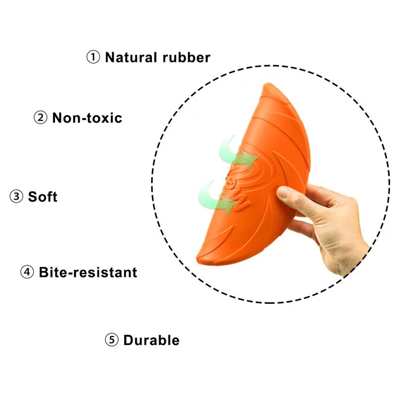Bite Resistant Flying Disc Toys For Dogs