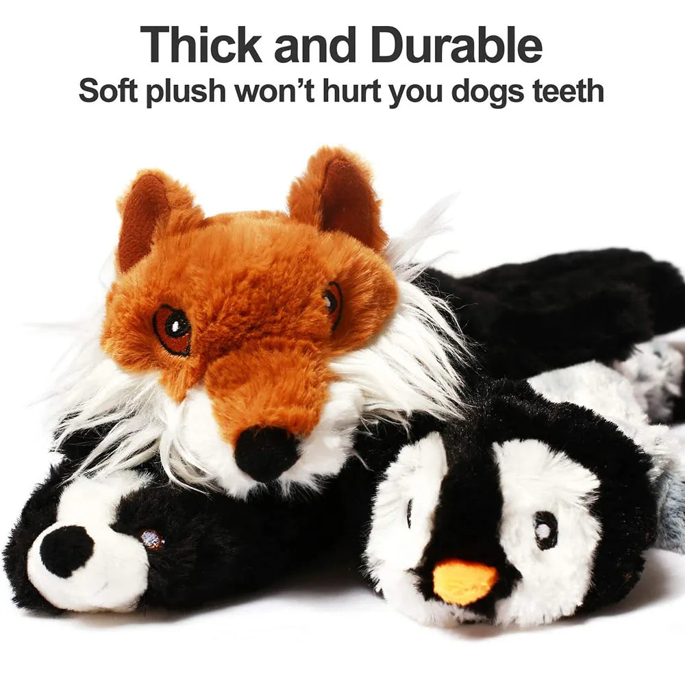 Animal Dog Toy with Squeakers