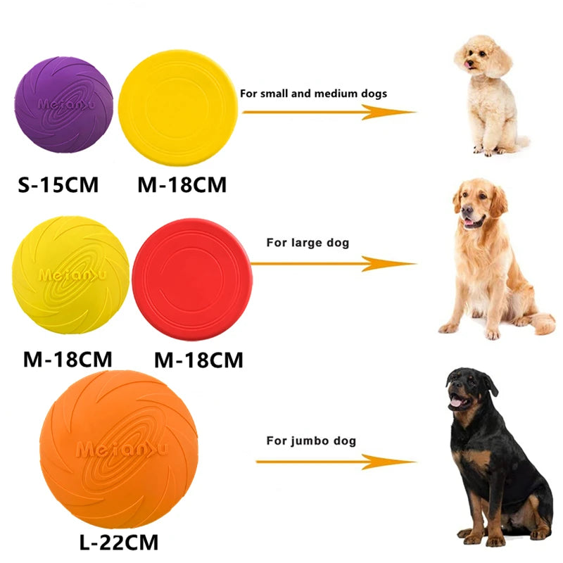 Bite Resistant Flying Disc Toys For Dogs