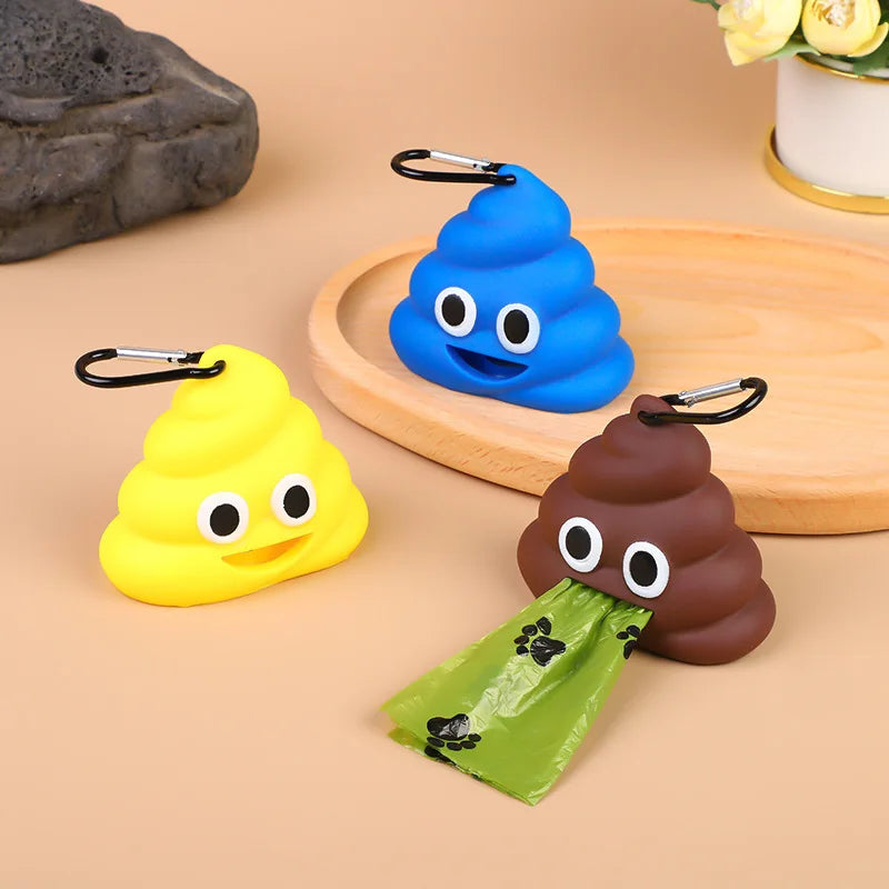 Poop Shaped Pet Poop Waste Bag Dispenser