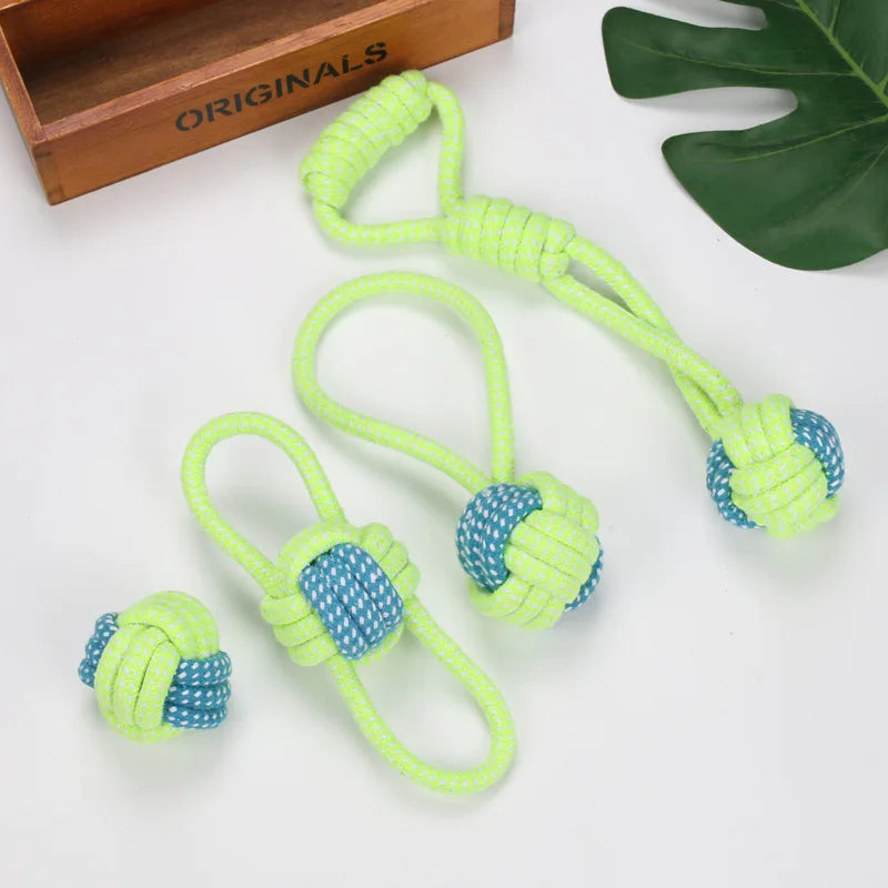 Interactive Cotton Rope Toys for Dogs