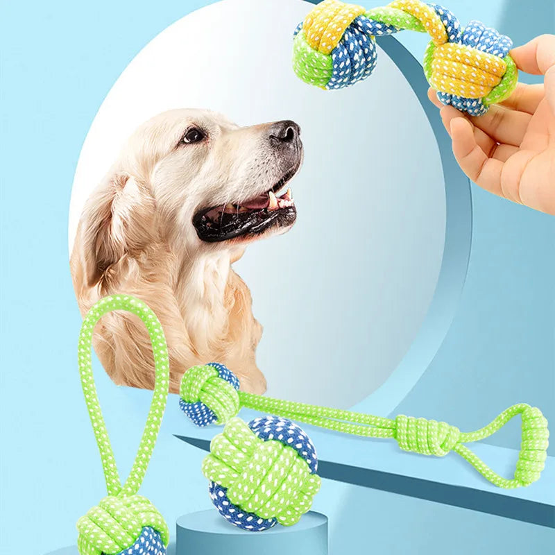 Interactive Cotton Rope Toys for Dogs