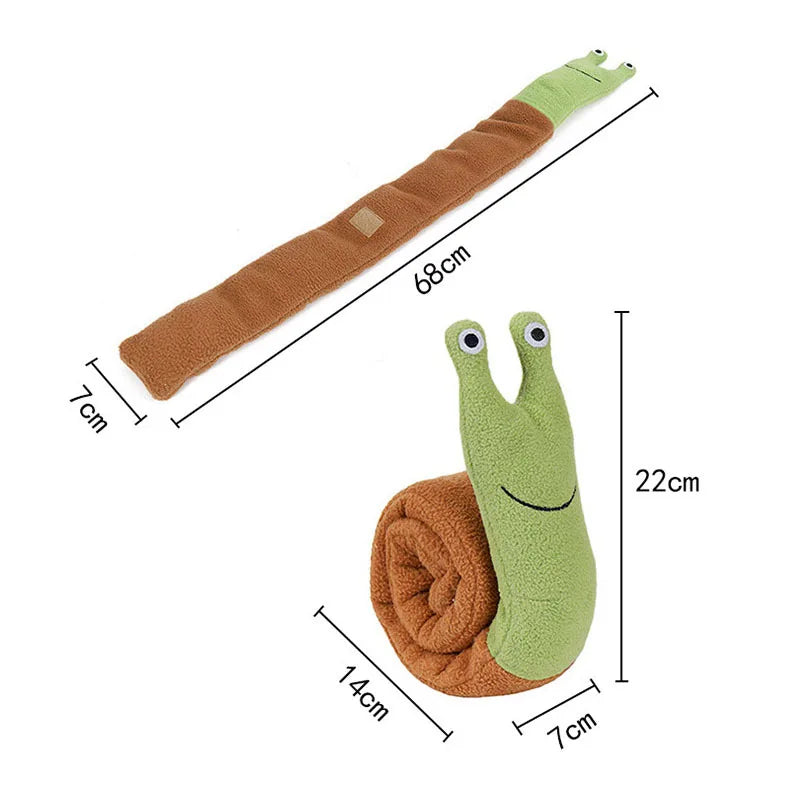 Snail Snuffle Toy