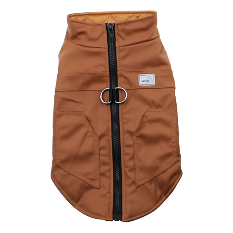 Waterproof Leather Pet Jacket